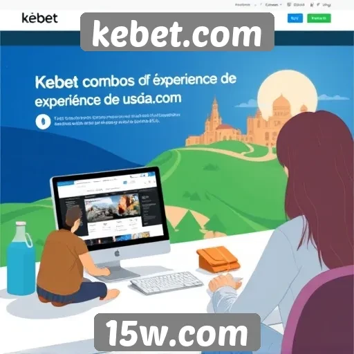 Avaliação da experiência do usuário no site kebet.com