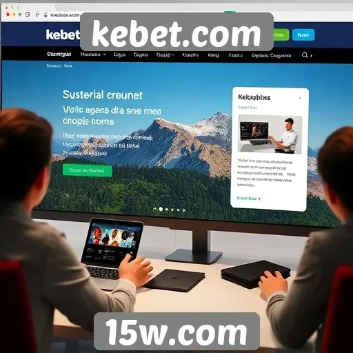 Experiência do usuário no site kebet.com